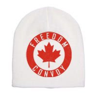 Freedom Convoy Canadian Truckers Canada Leaf Short Acrylic Beanie