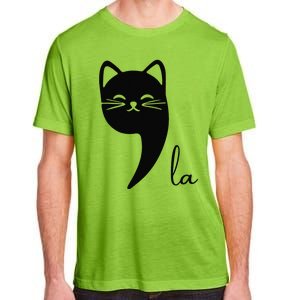 Funny Cat Comma La Kamala Harris For President 2024 Election Adult ChromaSoft Performance T-Shirt