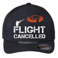 Flight Cancelled Clay Shooting Skeet Trap Shooting Flexfit Unipanel Trucker Cap