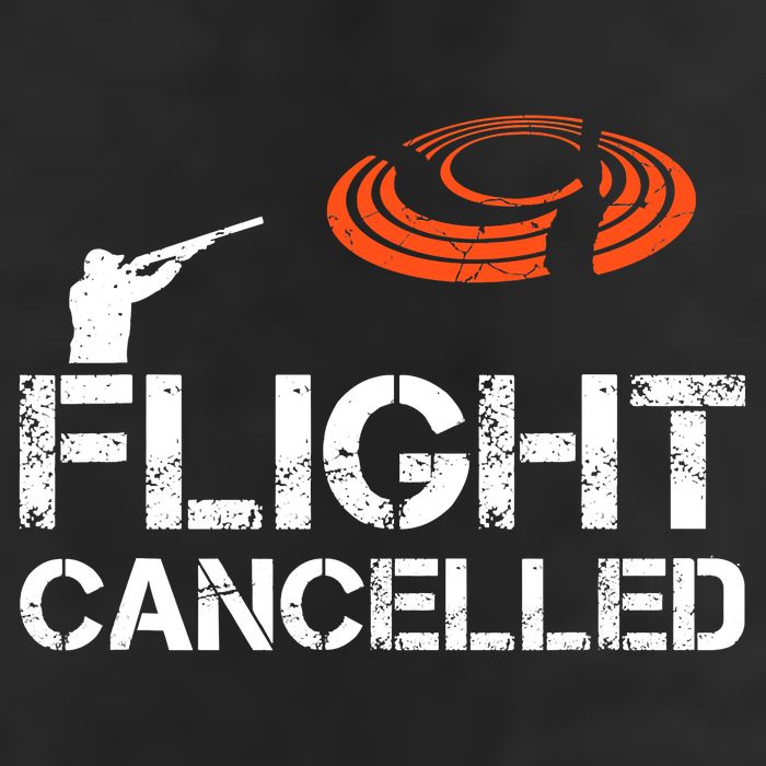 Flight Cancelled Clay Shooting Skeet Trap Shooting Microfiber Hand Towel