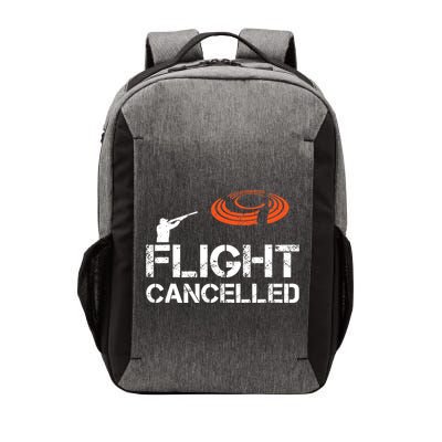 Flight Cancelled Clay Shooting Skeet Trap Shooting Vector Backpack