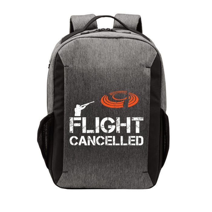 Flight Cancelled Clay Shooting Skeet Trap Shooting Vector Backpack