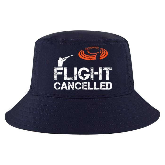Flight Cancelled Clay Shooting Skeet Trap Shooting Cool Comfort Performance Bucket Hat