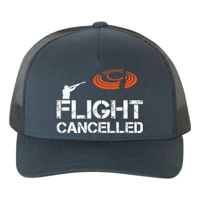 Flight Cancelled Clay Shooting Skeet Trap Shooting Yupoong Adult 5-Panel Trucker Hat