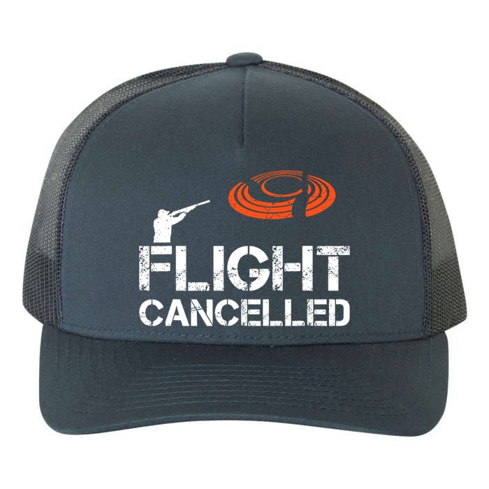 Flight Cancelled Clay Shooting Skeet Trap Shooting Yupoong Adult 5-Panel Trucker Hat