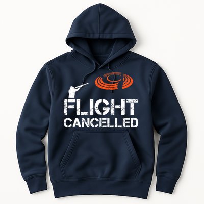 Flight Cancelled Clay Shooting Skeet Trap Shooting Hoodie