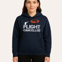 Flight Cancelled Clay Shooting Skeet Trap Shooting Hoodie