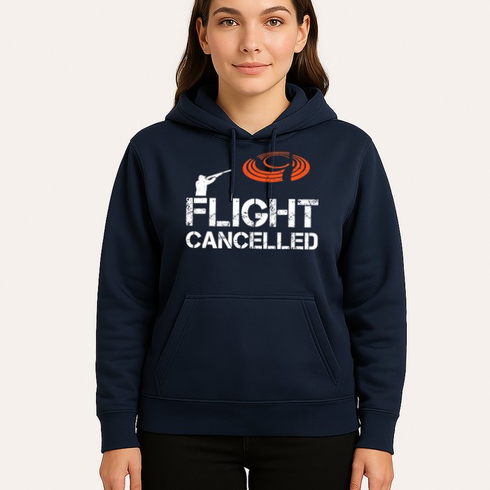 Flight Cancelled Clay Shooting Skeet Trap Shooting Hoodie