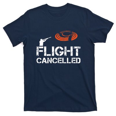 Flight Cancelled Clay Shooting Skeet Trap Shooting T-Shirt