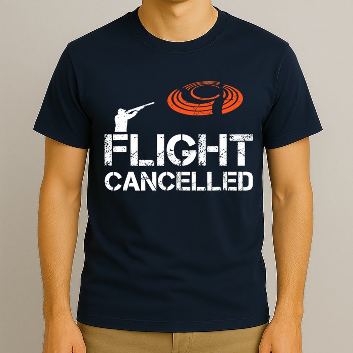 Flight Cancelled Clay Shooting Skeet Trap Shooting T-Shirt