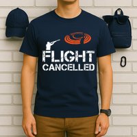 Flight Cancelled Clay Shooting Skeet Trap Shooting T-Shirt