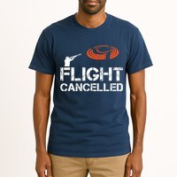 Flight Cancelled Clay Shooting Skeet Trap Shooting Tall T-Shirt