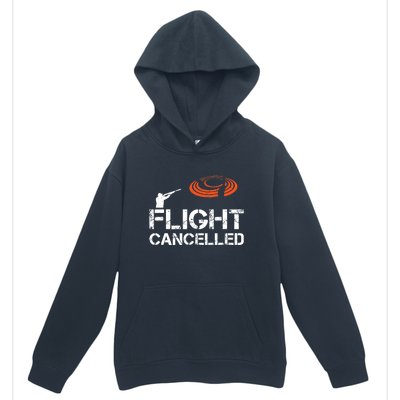 Flight Cancelled Clay Shooting Skeet Trap Shooting Urban Pullover Hoodie