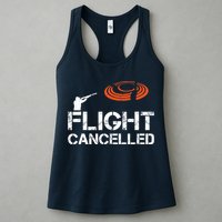 Flight Cancelled Clay Shooting Skeet Trap Shooting Womens Tank Top