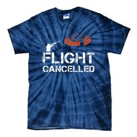 Flight Cancelled Clay Shooting Skeet Trap Shooting Tie-Dye T-Shirt