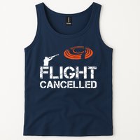 Flight Cancelled Clay Shooting Skeet Trap Shooting Tank Top