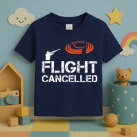 Flight Cancelled Clay Shooting Skeet Trap Shooting Toddler T-Shirt