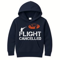 Flight Cancelled Clay Shooting Skeet Trap Shooting Kids Hoodie
