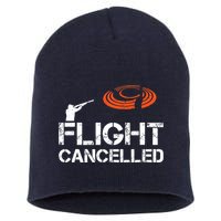 Flight Cancelled Clay Shooting Skeet Trap Shooting Short Acrylic Beanie