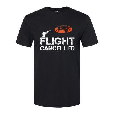 Flight Cancelled Clay Shooting Skeet Trap Shooting Softstyle CVC T-Shirt