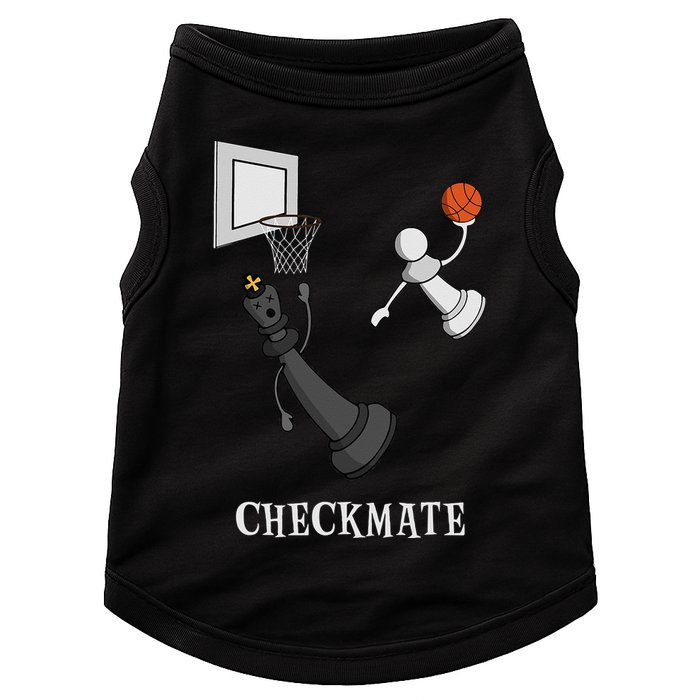 Funny Checkmate Chess Basketball Game Board King Pawn Piece Doggie Tank