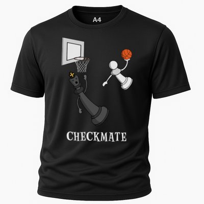 Funny Checkmate Chess Basketball Game Board King Pawn Piece Performance Shirt