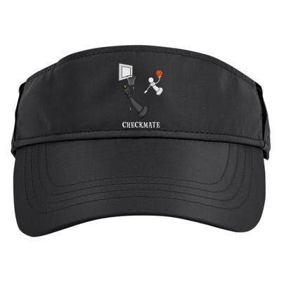 Funny Checkmate Chess Basketball Game Board King Pawn Piece Adult Drive Performance Visor