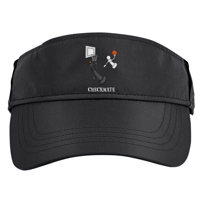 Funny Checkmate Chess Basketball Game Board King Pawn Piece Adult Drive Performance Visor