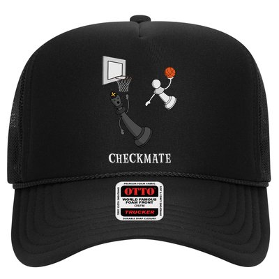 Funny Checkmate Chess Basketball Game Board King Pawn Piece Hat