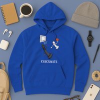 Funny Checkmate Chess Basketball Game Board King Pawn Piece Hoodie