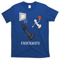 Funny Checkmate Chess Basketball Game Board King Pawn Piece T-Shirt