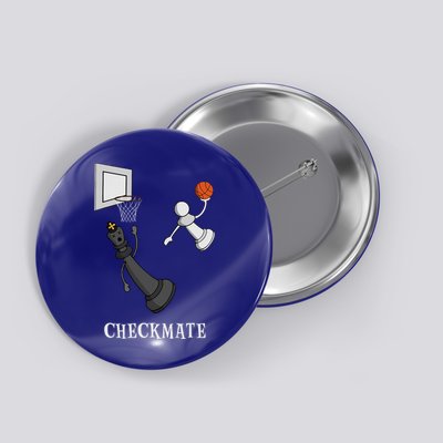 Funny Checkmate Chess Basketball Game Board King Pawn Piece Button