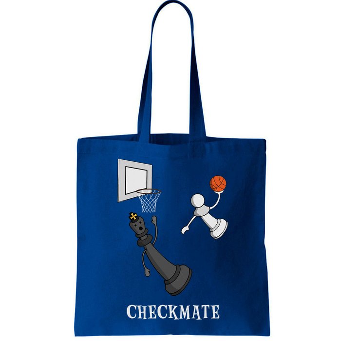 Funny Checkmate Chess Basketball Game Board King Pawn Piece Bag