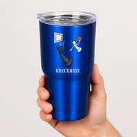 Funny Checkmate Chess Basketball Game Board King Pawn Piece Tumbler