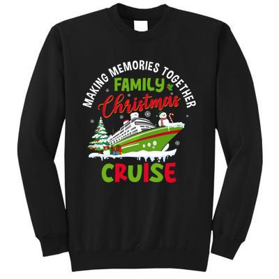 Family Christmas Cruise 2024 Matching Family Tall Sweatshirt