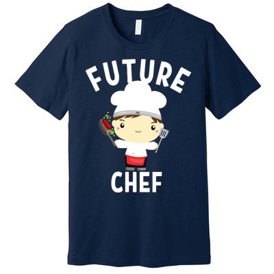 Future Chef Cook Cooking Costume For Adults Premium T-Shirt