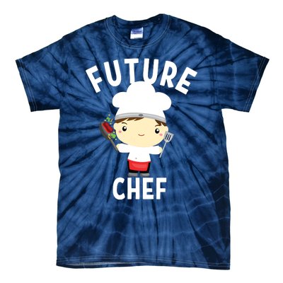 Future Chef Cook Cooking Costume For Adults Tie-Dye T-Shirt