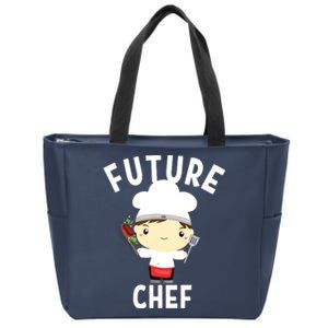 Future Chef Cook Cooking Costume For Adults Zip Tote Bag