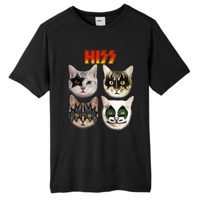 Funny Cat, Cat Lover, Cat Hiss, Cat Owner Tall Fusion ChromaSoft Performance T-Shirt