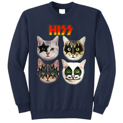 Funny Cat, Cat Lover, Cat Hiss, Cat Owner Sweatshirt