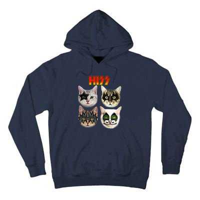 Funny Cat, Cat Lover, Cat Hiss, Cat Owner Tall Hoodie