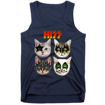 Funny Cat, Cat Lover, Cat Hiss, Cat Owner Tank Top