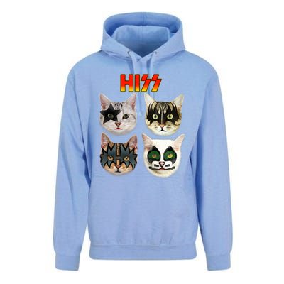 Funny Cat, Cat Lover, Cat Hiss, Cat Owner Unisex Surf Hoodie