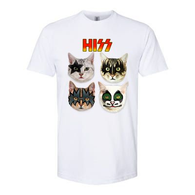 Funny Cat, Cat Lover, Cat Hiss, Cat Owner Softstyle CVC T-Shirt