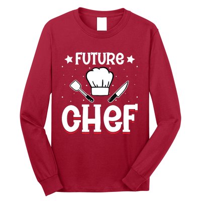 Future Chef Cook Culinary Chef In Progress Cuisine Student Long Sleeve Shirt