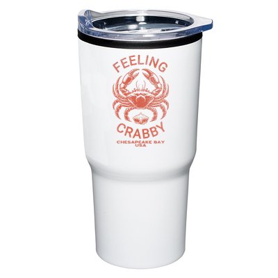 Feeling Crabby Chesapeake Vintage Beach Summer Bay Crab Boat Tumbler