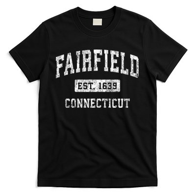 Fairfield Connecticut Ct Vintage Established Sports T-Shirt