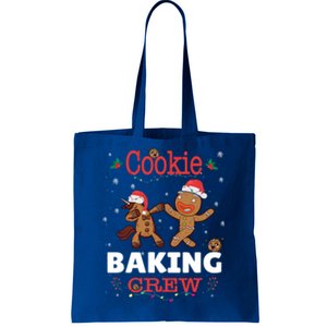 Funny Christmas Chocolate Gingerbread Cookie Baking Crew Gift Tote Bag