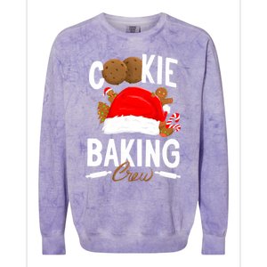 Funny Christmas Cookie Baking Crew Gift Colorblast Crewneck Sweatshirt