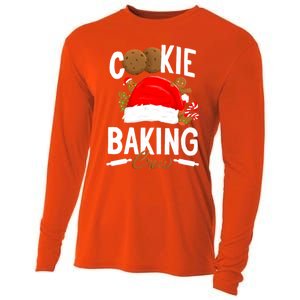 Funny Christmas Cookie Baking Crew Gift Cooling Performance Long Sleeve Crew